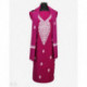 Badaam Therr Magenta Woolen Suit