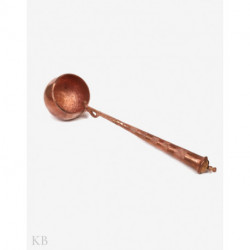 Carved Copper Scoop Spadle Pair Set of 2