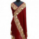 Kashmiri Maroon Color Woolen Shawl