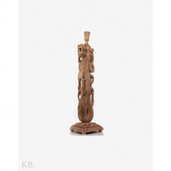 Handmade Engraved Dragon Large Floor Lamp