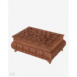 Walnut Wood Chinar Jewelry Box