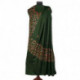 Green Sozni Work Woolen Suit 3 Piece Suit