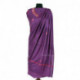 Sozni Embroidered Purple Woolen Suit