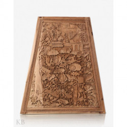Reashwear Walnut Wood Wall Plate